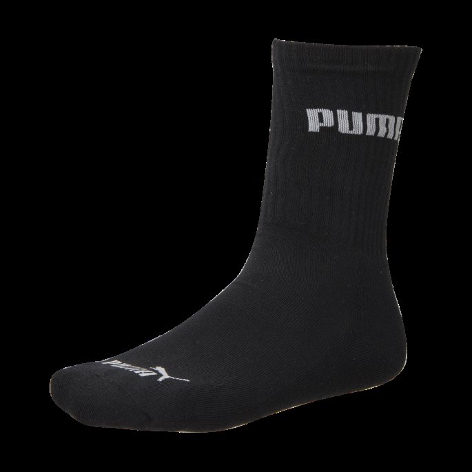 Puma På Tilbud Unisex Sokker 3 Pakke Svart