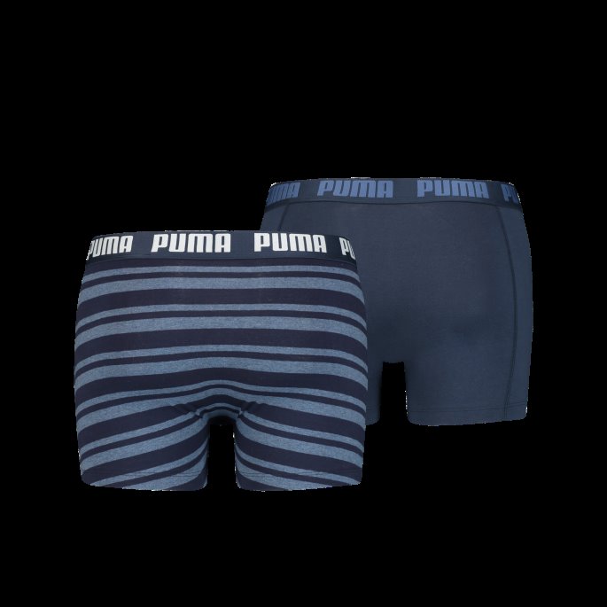 Puma På Tilbud Heritage Stripe Herrebokser 2-pak Denim