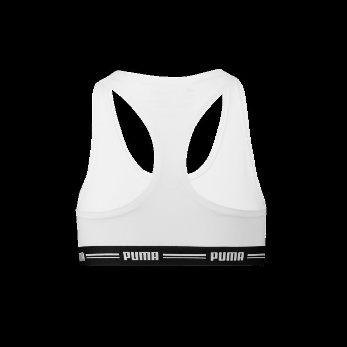 Puma På Tilbud Dame Racer Rygg Topp 1 Pakke Hvit