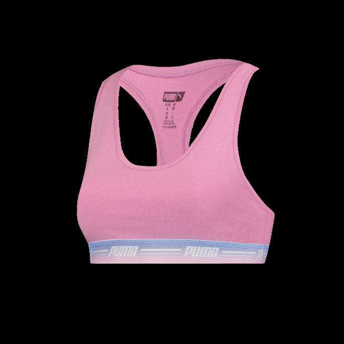 Puma På Tilbud Dame Racer Rygg Topp 1 Pakke Rosa Glasur