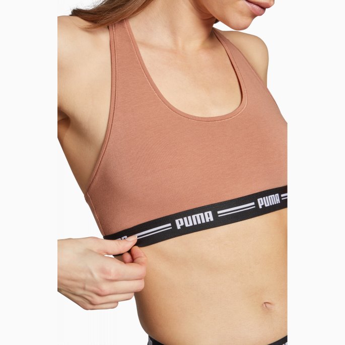 Puma På Tilbud Dame Racer Rygg Topp 1 Pakke Karamell