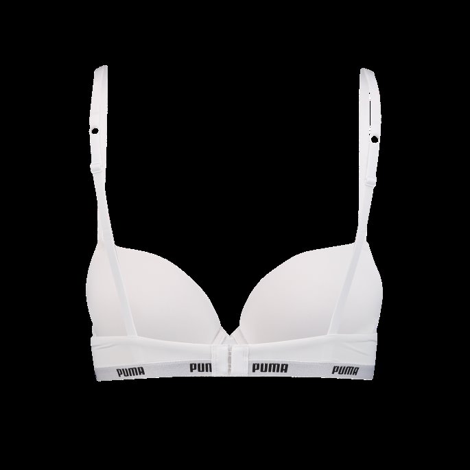 Puma På Tilbud Push-up Bh For Kvinner 1 Pakke Hvit