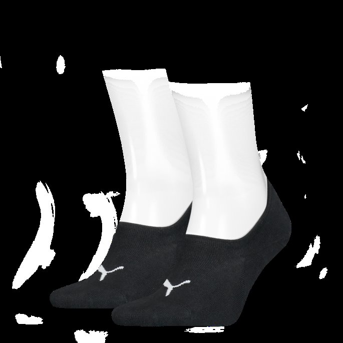 Puma På Tilbud Unisex High-cut Footie 2-pakning Svart