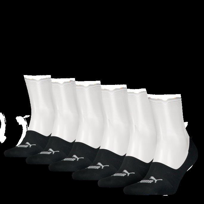 Puma På Tilbud Elementer Footies Sokker 6 Pack Sort