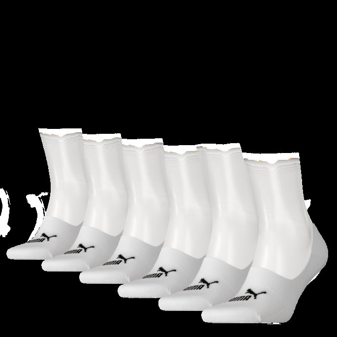 Puma På Tilbud Elementer Footies Sokker 6-pakning Hvit