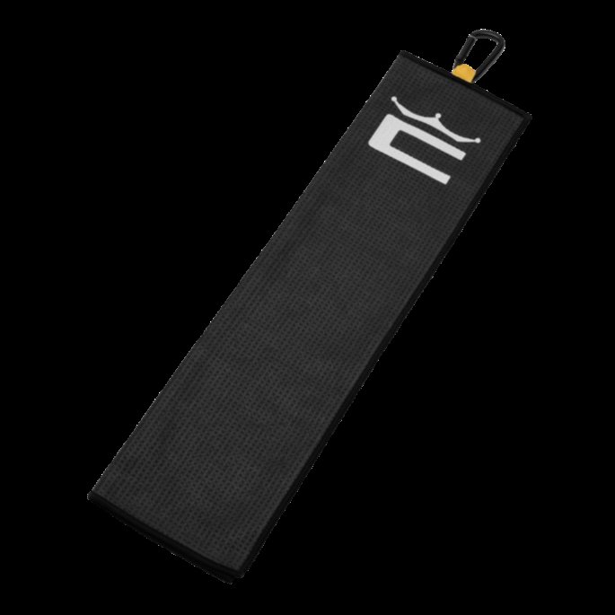 Svart Cobra Tri-fold Golf Håndkle Puma På Salg