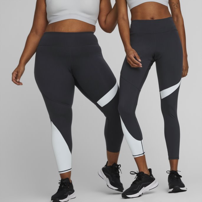 Sort -grå Puma På Tilbud X Modibodi 7-8 Leggings Dame