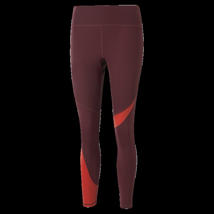 Puma På Tilbud X Modibodi 7-8 Leggings Kvinner Aubergine -brent Rød