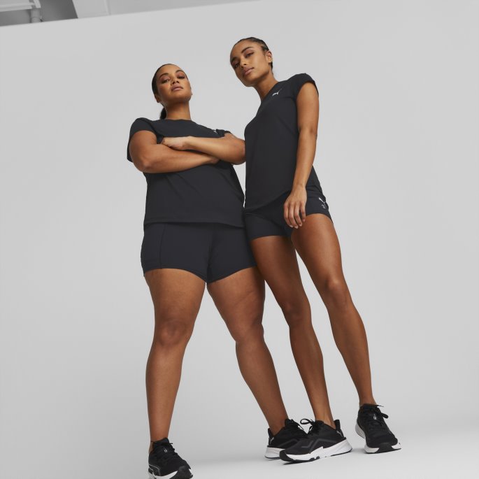 Sort -grå Puma På Tilbud X Modibodi Active Bikershorts Dame