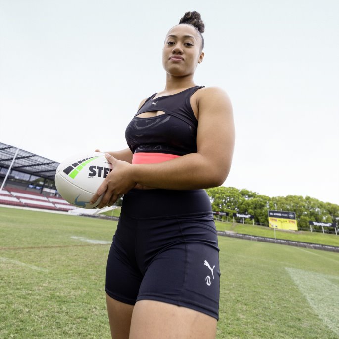 Sort -grå Puma På Tilbud X Modibodi Active Bikershorts Dame