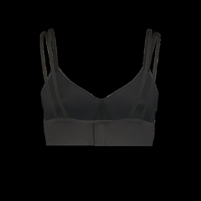 Svart Puma På Tilbud Dame Medium Støtte Aktiv Bh 1 Pakke