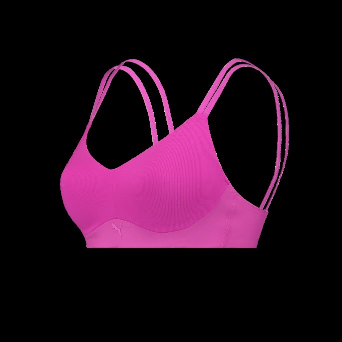 Puma På Tilbud Dame Medium Støtte Aktiv Bh 1 Pakke Orkidé Rosa