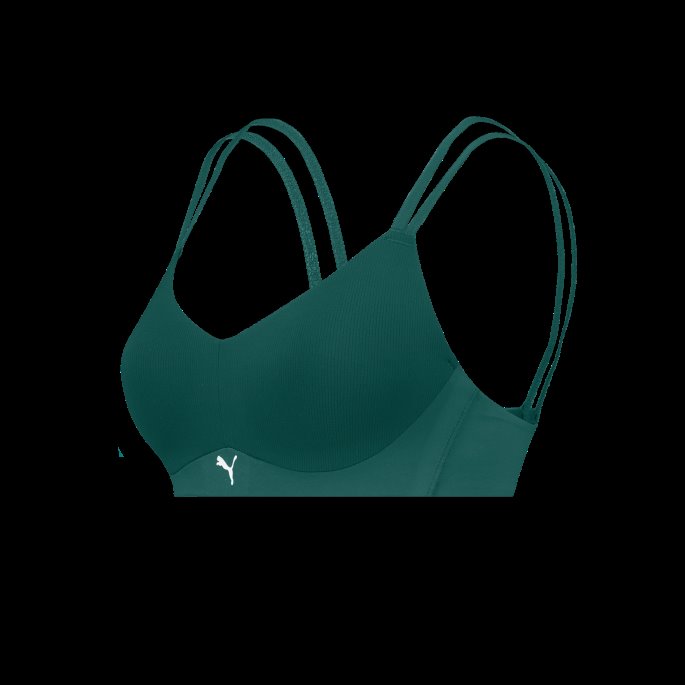 Puma På Tilbud Dame Medium Støtte Aktiv Bh 1 Pakke Grønn