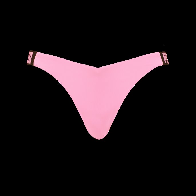Puma På Tilbud Svømme V-form Dame Brasiliansk Bikini Underdel Rosa Glasur