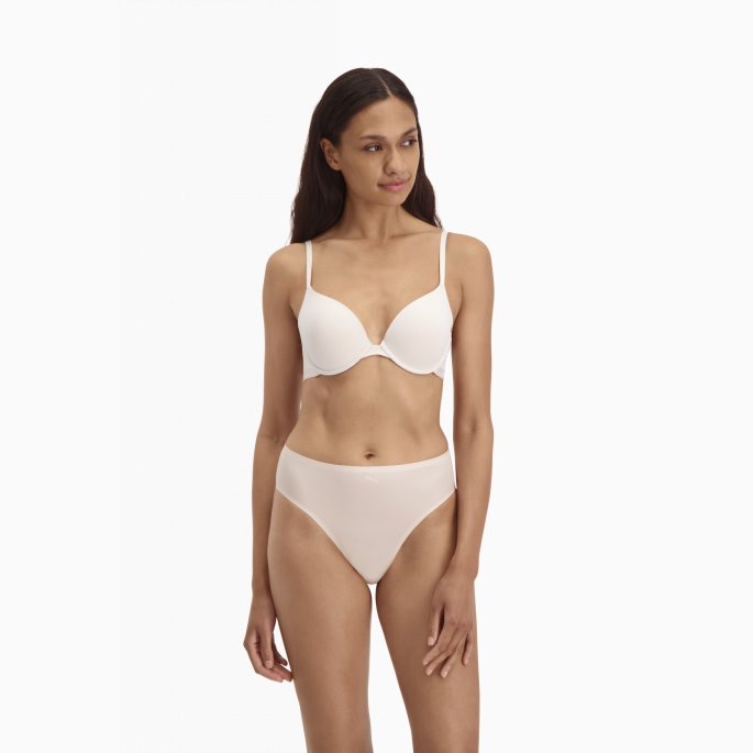 Puma På Tilbud Dame One Size Brief 2 Pakke Rose Dust
