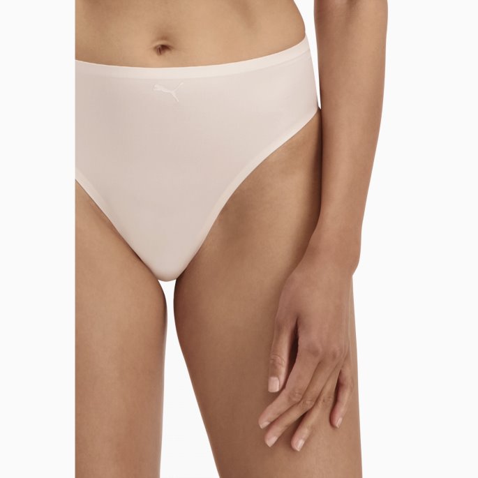 Puma På Tilbud Dame One Size Brief 2 Pakke Rose Dust