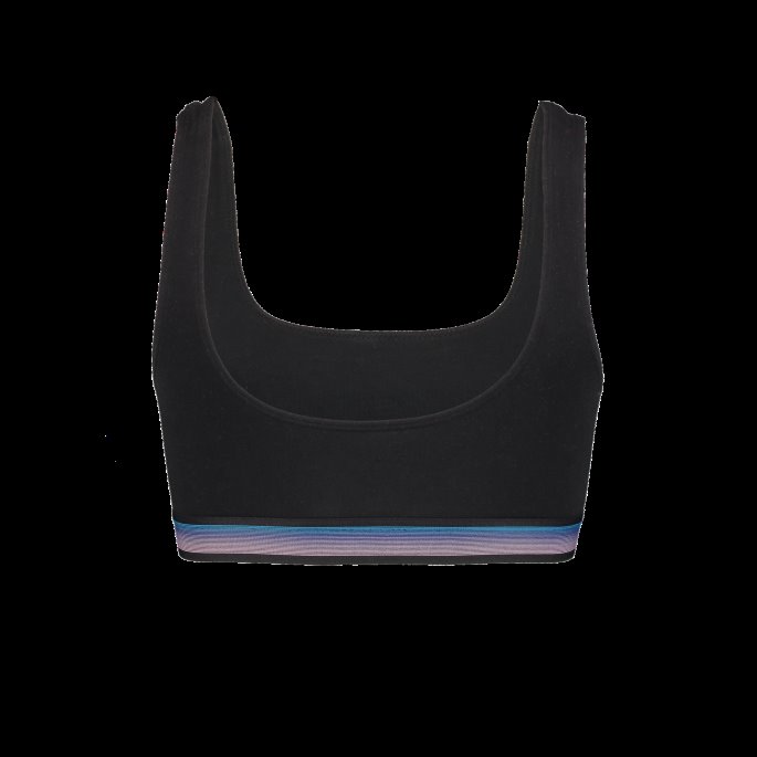 Puma På Tilbud Dame Lysende Scoop Neck Topp 1 Stk Svart Combo