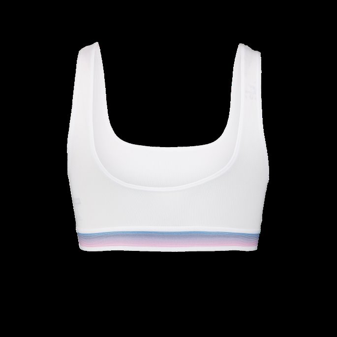 Puma På Tilbud Dame Lysende Scoop Neck Topp 1 Stk Hvit Combo