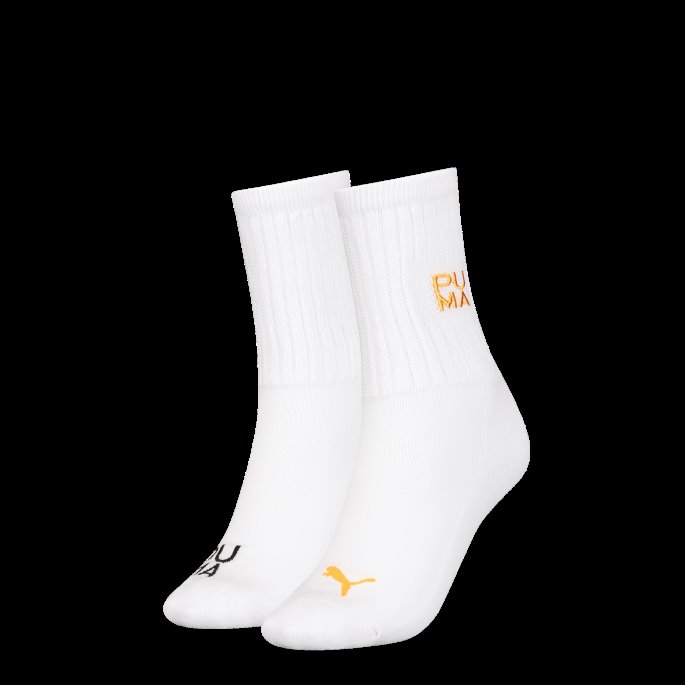 Hvite Combo Slouch Sokker Kvinner 2 Pack Puma På Salg