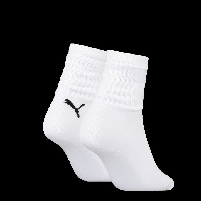 Puma På Tilbud Hvit Combo Slouch Sokker Dame 2 Stk