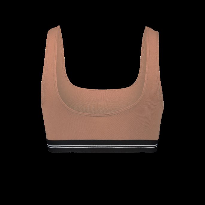 Puma På Salg Scoop Neck Top Dame Karamell