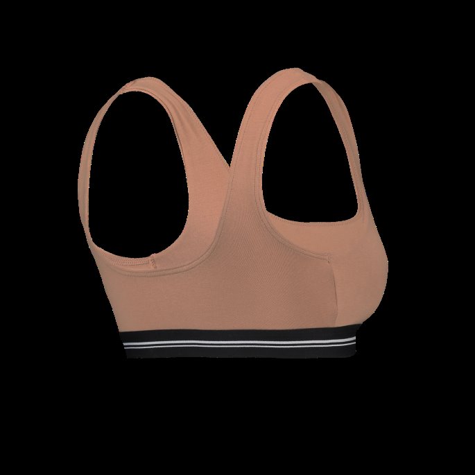Puma På Salg Scoop Neck Top Dame Karamell