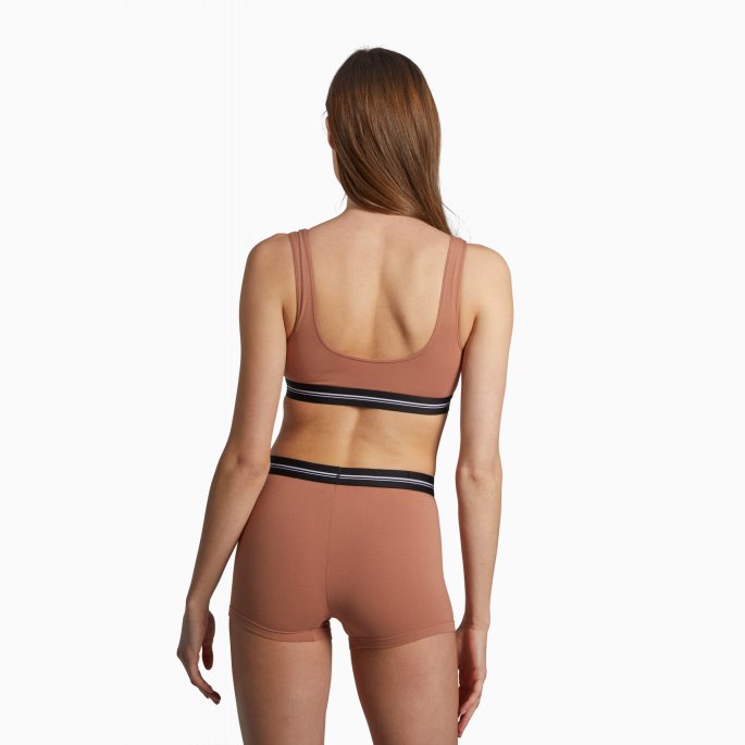 Puma På Tilbud Boksershorts Dame 2 Pakk Karamell