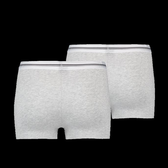 Grå Combo Puma På Tilbud Boksershorts Dame 2 Pakke