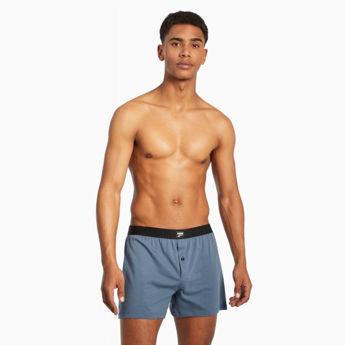 Puma På Tilbud Loose Fit Jersey Boxershorts Herre 2 Pack Fallskjermhopper