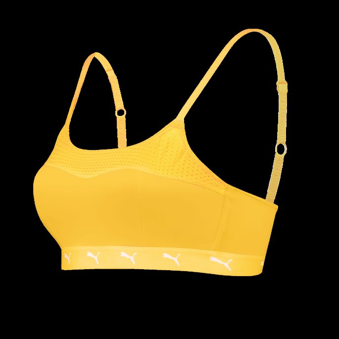 Puma På Tilbud Polstret Sporty Topp Dame Soloransje